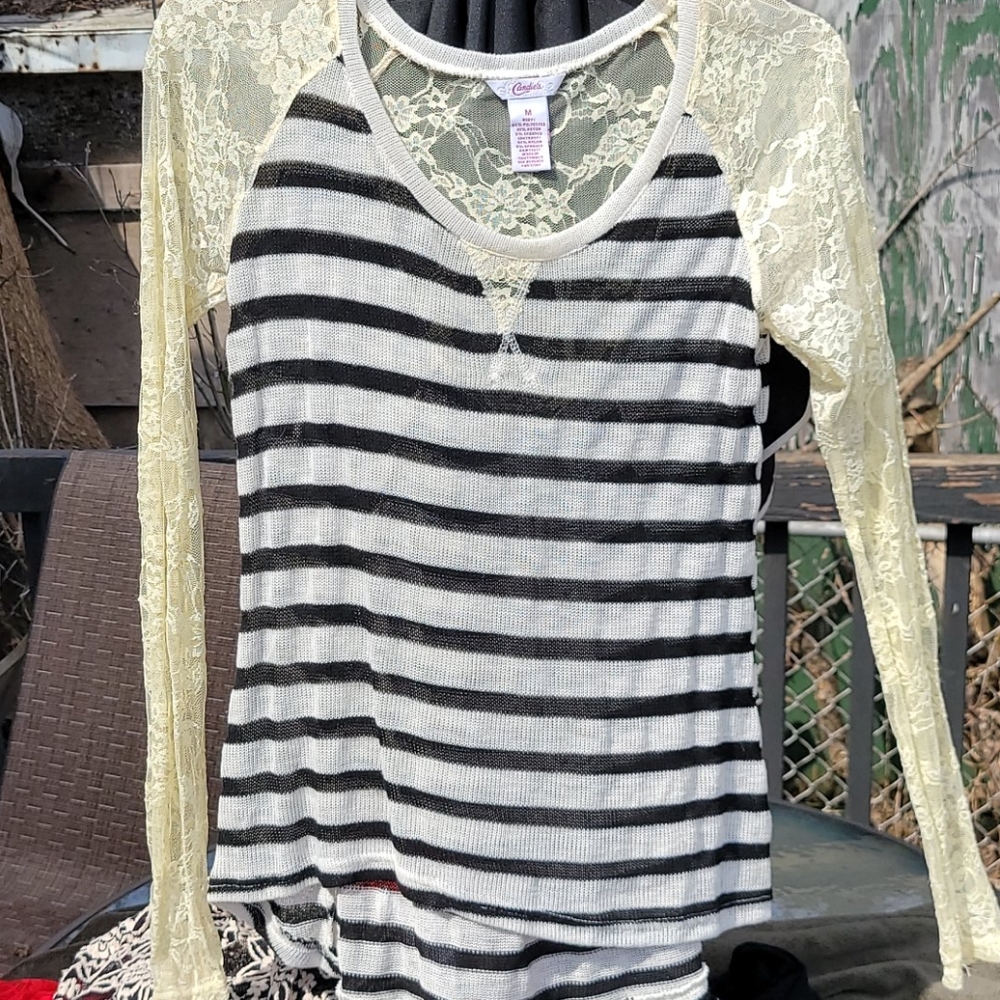 Women's candies lace sweater